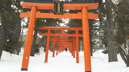 札幌伏見稲荷神社の鳥居