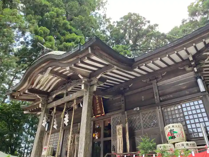 鷲子山上神社の本殿・本堂
