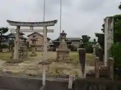 八幡社（男山八幡宮）の鳥居