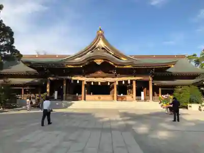 寒川神社の本殿・本堂