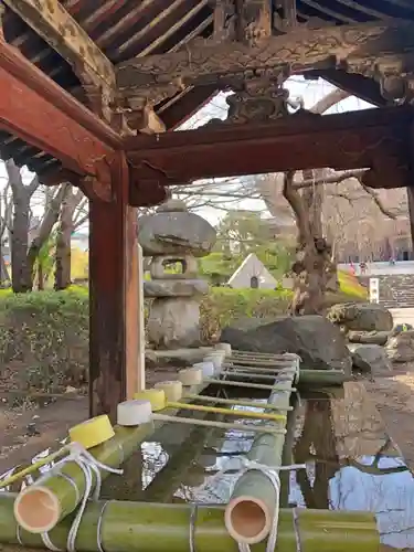 増上寺の手水舎