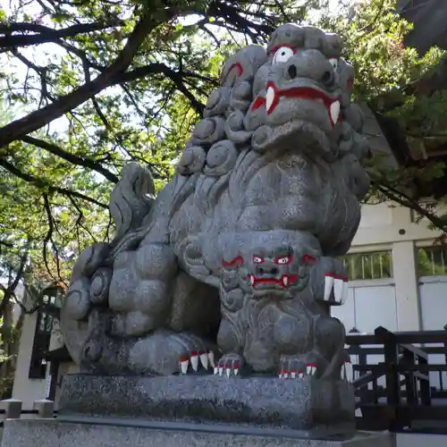 豊平神社の狛犬