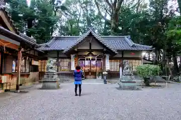 忍山神社の本殿・本堂