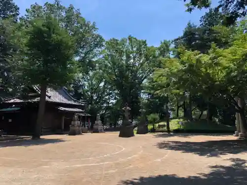 仙波氷川神社の庭園