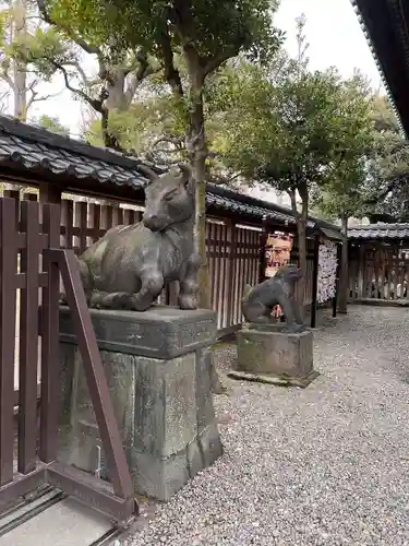 牛嶋神社の狛犬