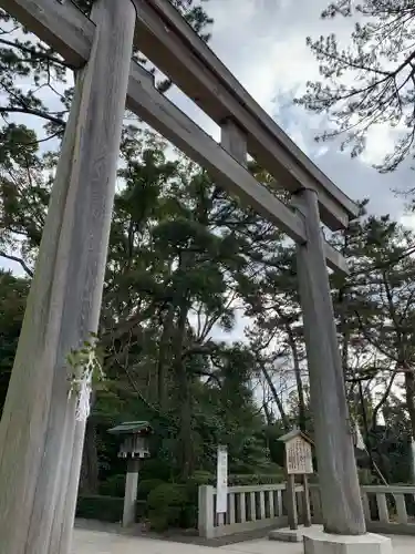 寒川神社の鳥居