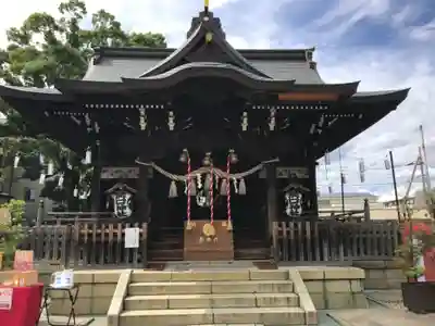 溝口神社の本殿・本堂