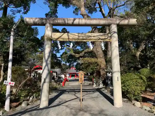 米之宮浅間神社の鳥居