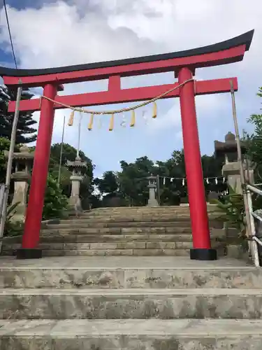 沖宮の鳥居