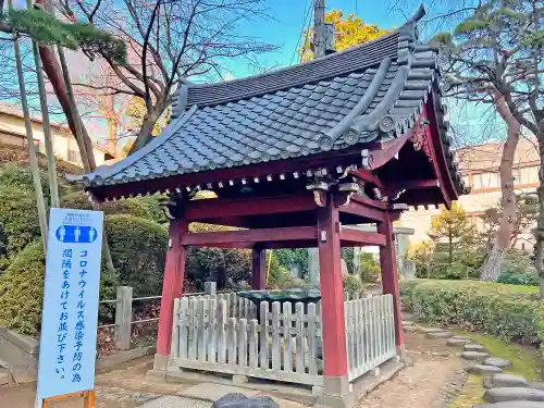 護国寺の手水舎