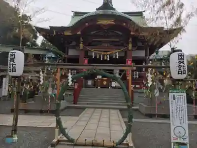 羽田神社の本殿・本堂