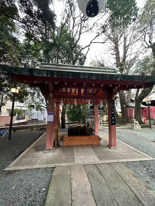 金王八幡宮の手水舎