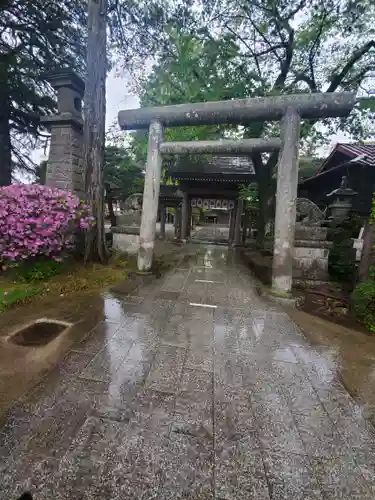 黒磯神社の鳥居