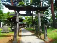 川中島古戦場八幡社の鳥居