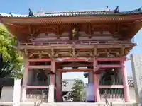 葛井寺の山門・神門