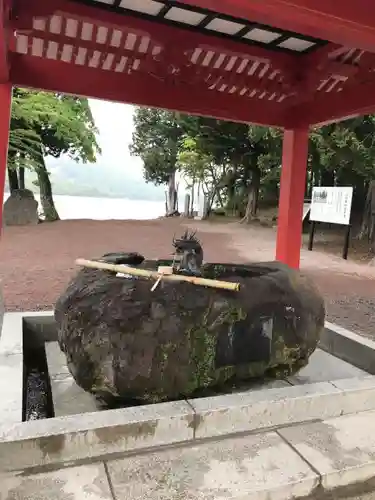 赤城神社の手水