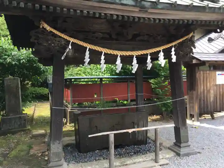 前玉神社の手水舎