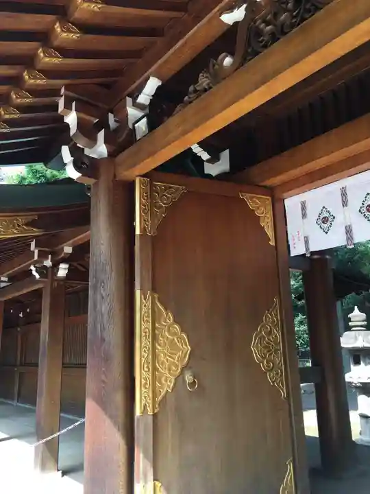 荻窪八幡神社の山門・神門