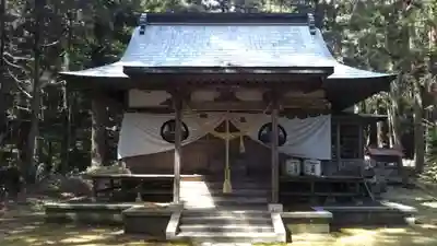 健武山神社の本殿・本堂