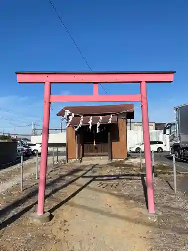 赤旗神社の鳥居