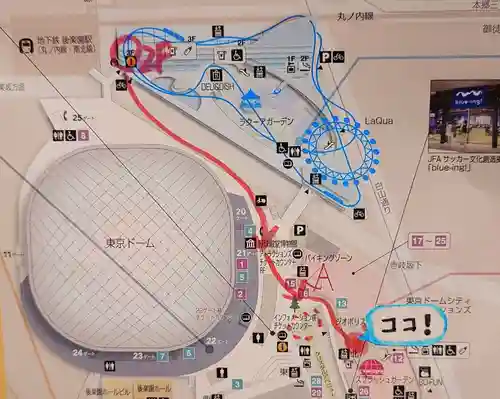 祠(東京ドームシティー屋上)(東京都)