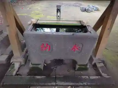 長崎神社の手水舎