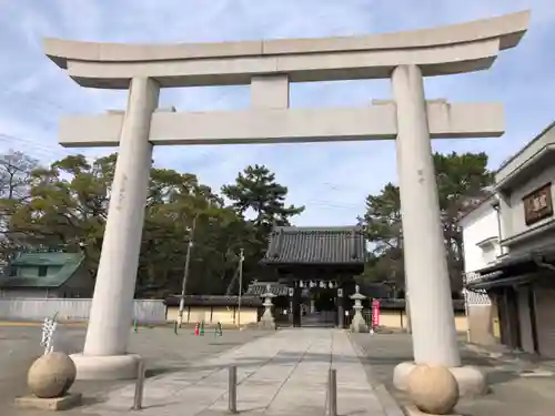 高砂神社の鳥居