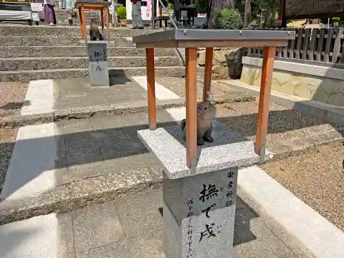 白國神社の狛犬