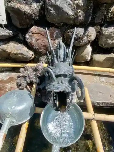 北向山不動院の手水舎