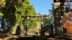 飯縄山神社の鳥居