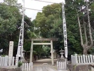 小木田神社の鳥居