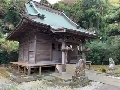 大六神社の本殿・本堂