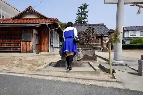 北荒木総荒神社の手水舎