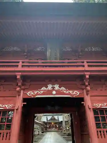 富士山東口本宮 冨士浅間神社の山門・神門
