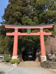 河口浅間神社の鳥居