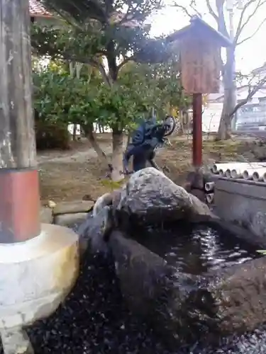 大鏑神社の手水