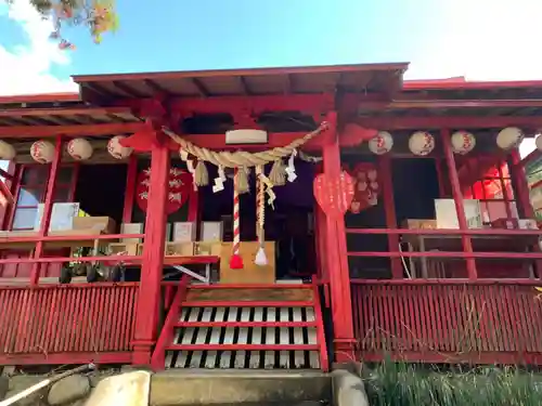 鹿角八坂神社の本殿