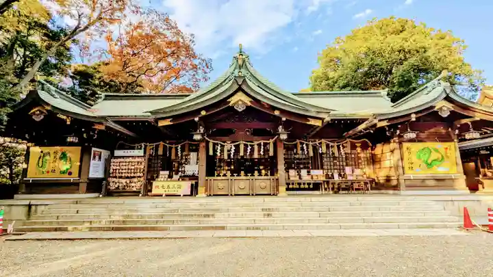 検見川神社の本殿・本堂
