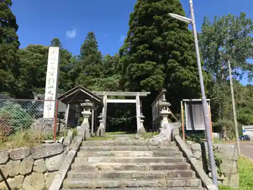 徳山大神宮の鳥居