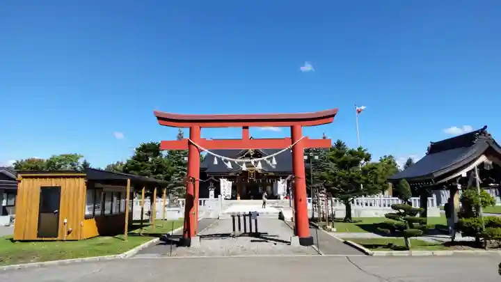 美瑛神社の鳥居
