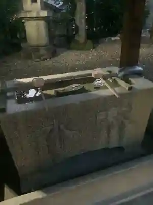 溝旗神社（肇國神社）の手水舎
