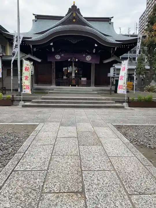 磐井神社の本殿・本堂
