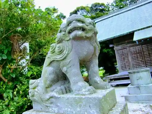 莫越山神社の狛犬