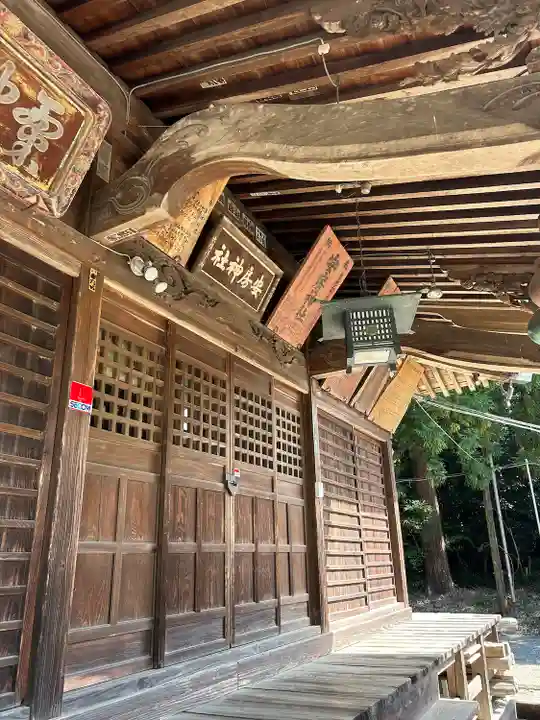 安房神社の本殿・本堂
