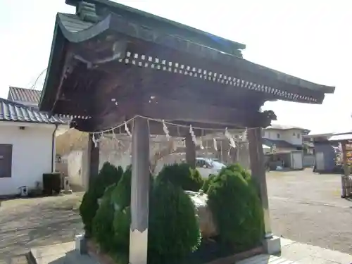 別雷皇太神の手水舎