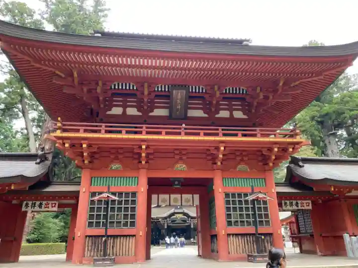 香取神宮の山門・神門