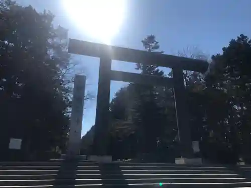 北海道神宮の鳥居
