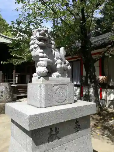 芳川神社の狛犬