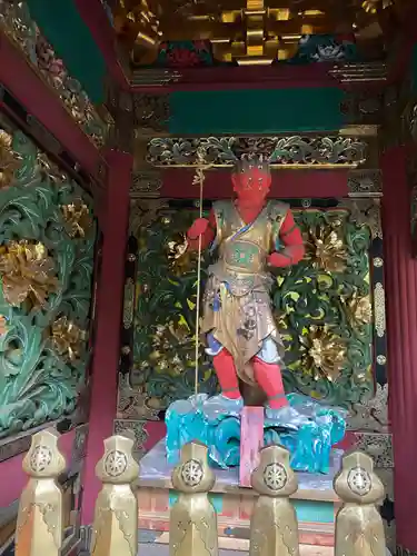 輪王寺 大猷院の像