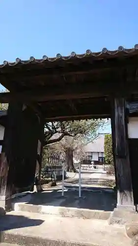 長善寺の山門・神門